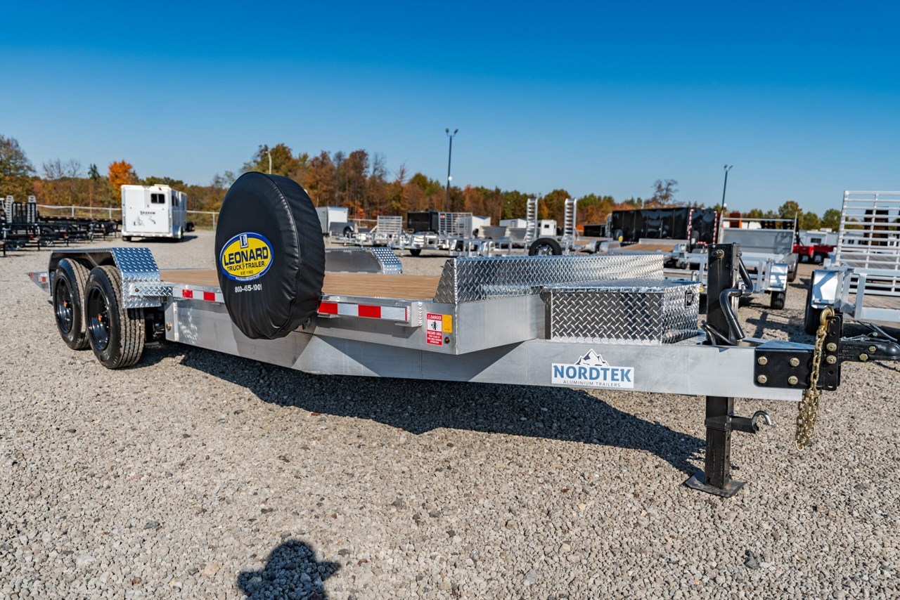 2025 Nordtek Alum Trailers TILTDECK HD 82X22 14K Equipment Trailer