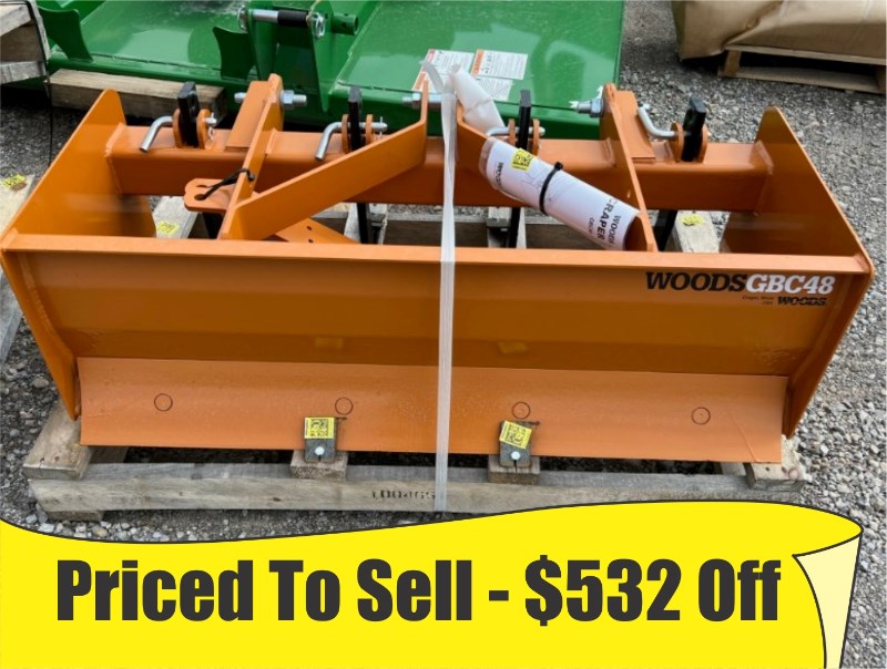2022 Woods GBC48 Box Blade Scraper For Sale