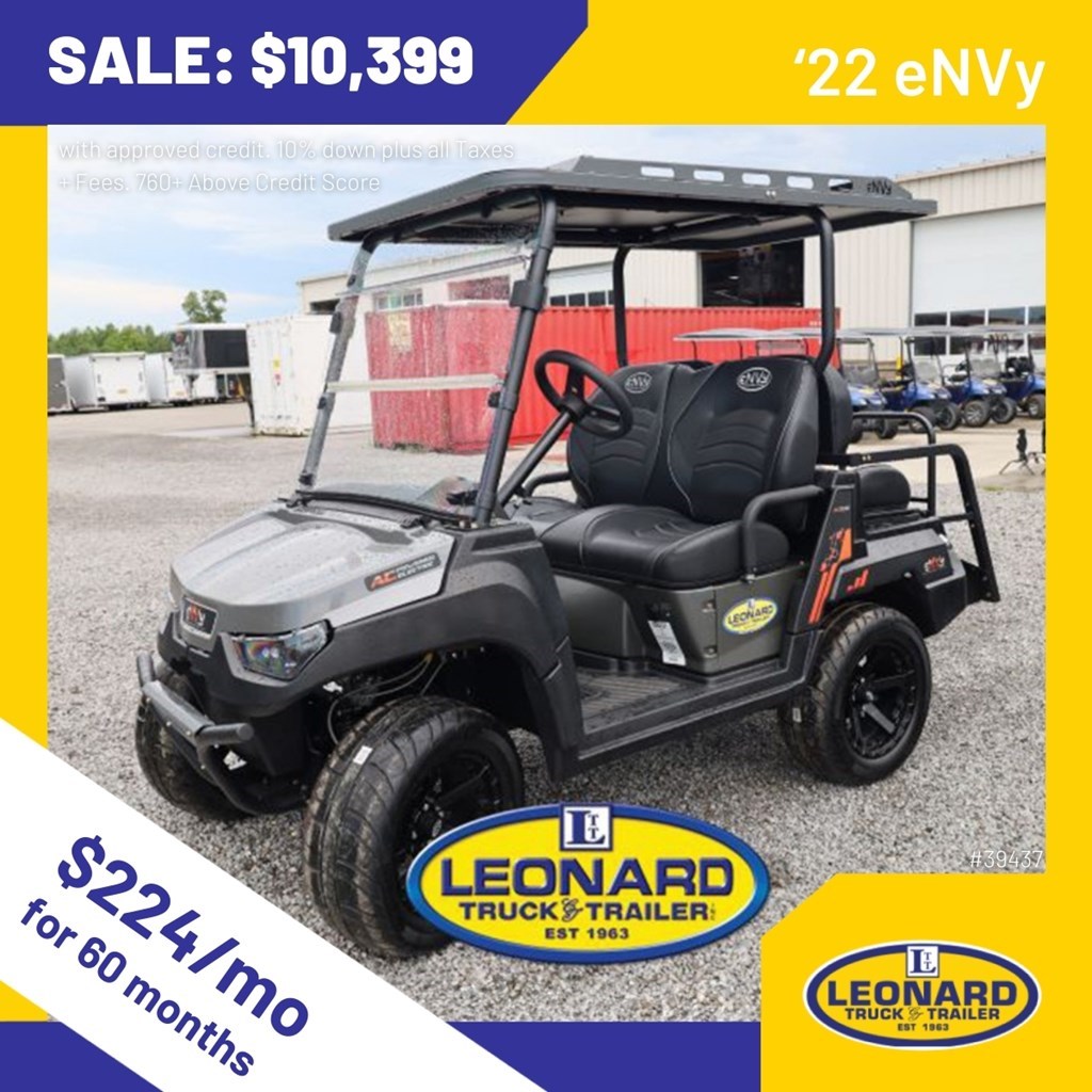 2022 eNVy NV-4 Golf Cart For Sale