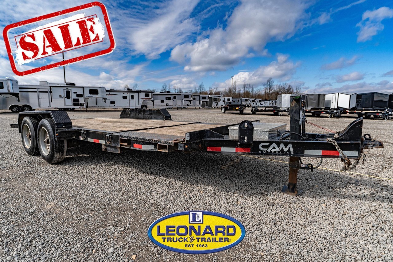 2019 Cam Superline PS-CAM1545STTXW Equipment Trailer For Sale