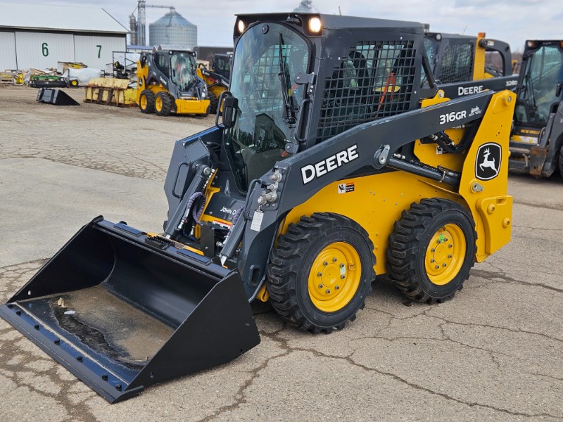 2023 John Deere 316GR Skid Steer For Sale