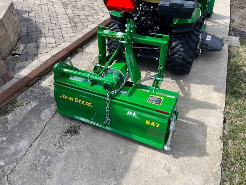 2022 John Deere 647 Rotary Tiller For Sale