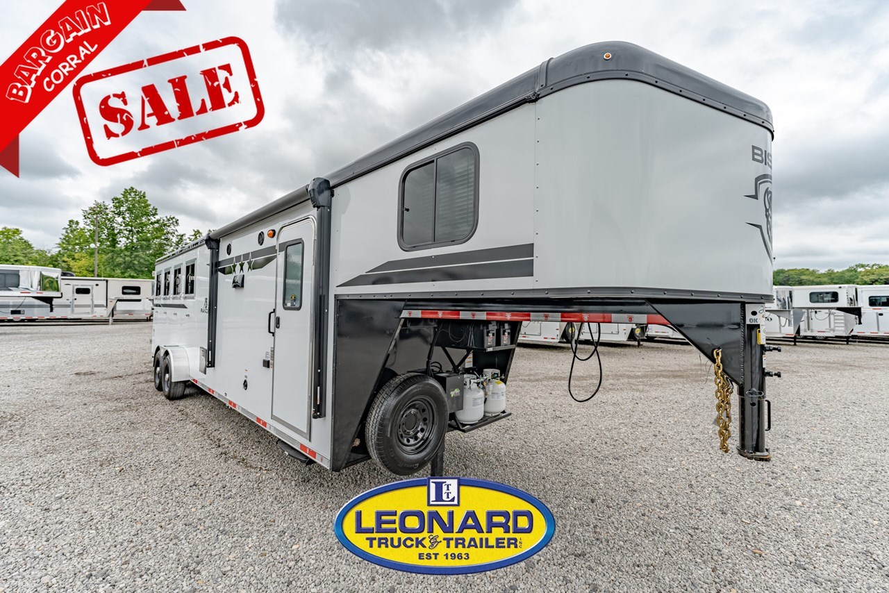 2025 Bison Coach RG7410 Horse Trailer-Living Quarters For Sale