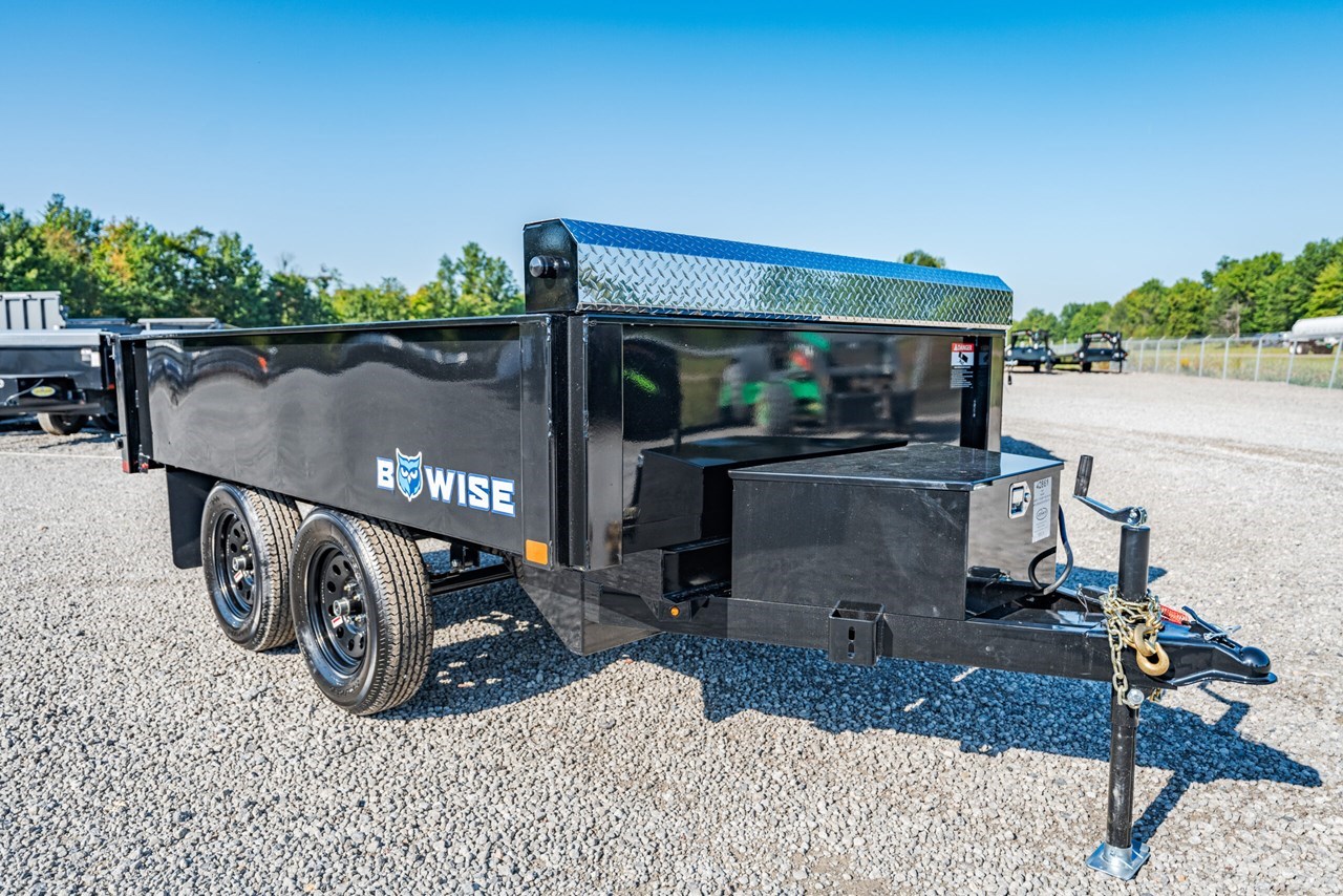 2025 BWISE DTR610D-7 DUMP DECK OVER Dump Trailer For Sale