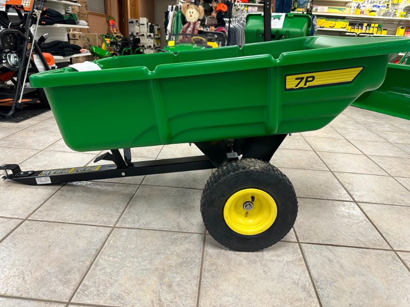 John Deere 7P Poly Cart - LP21935 Utility Trailer For Sale