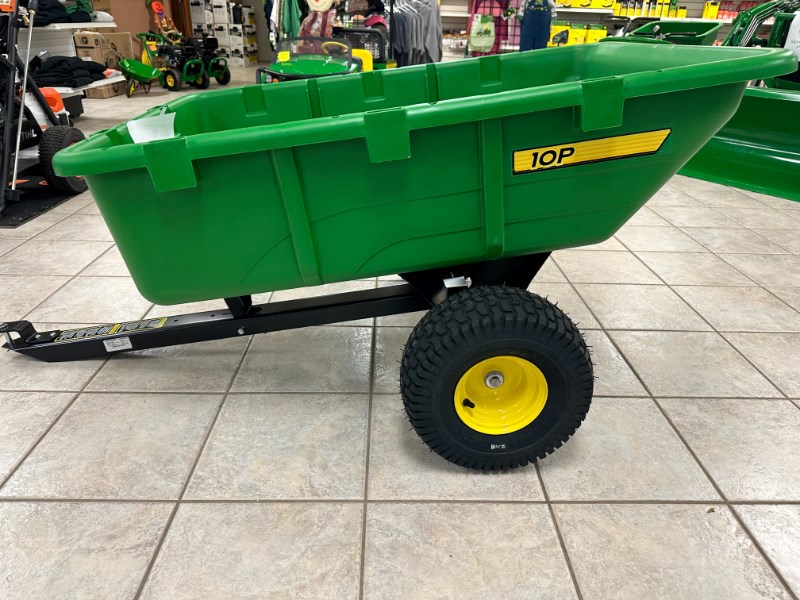 John Deere 10P Poly Cart - LPPCT10JD Utility Trailer For Sale