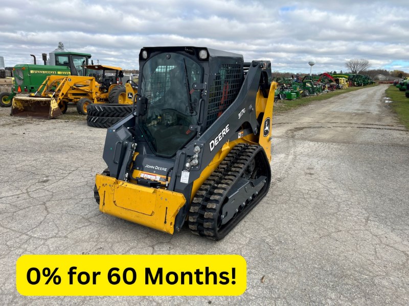 2024 John Deere 317G Skid Steer For Sale