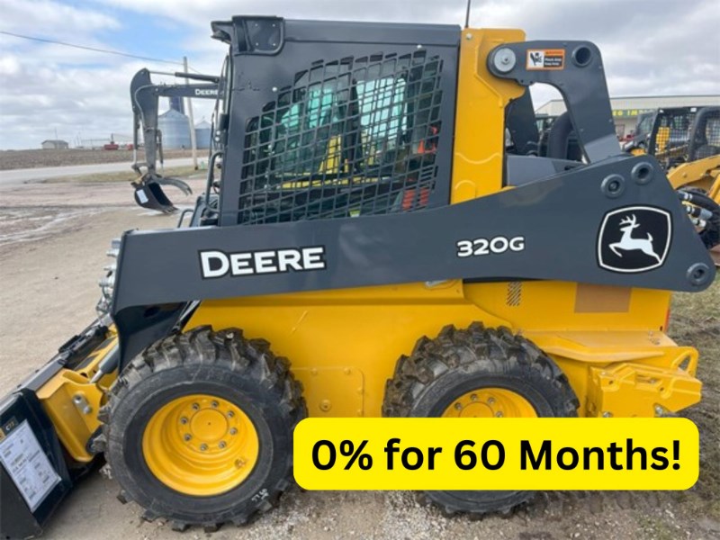 2023 John Deere 320G Skid Steer For Sale