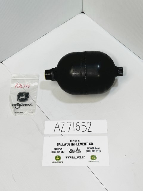 John Deere AZ71652 Combine & Harvester Hydraulic Accumulator Parts For Sale